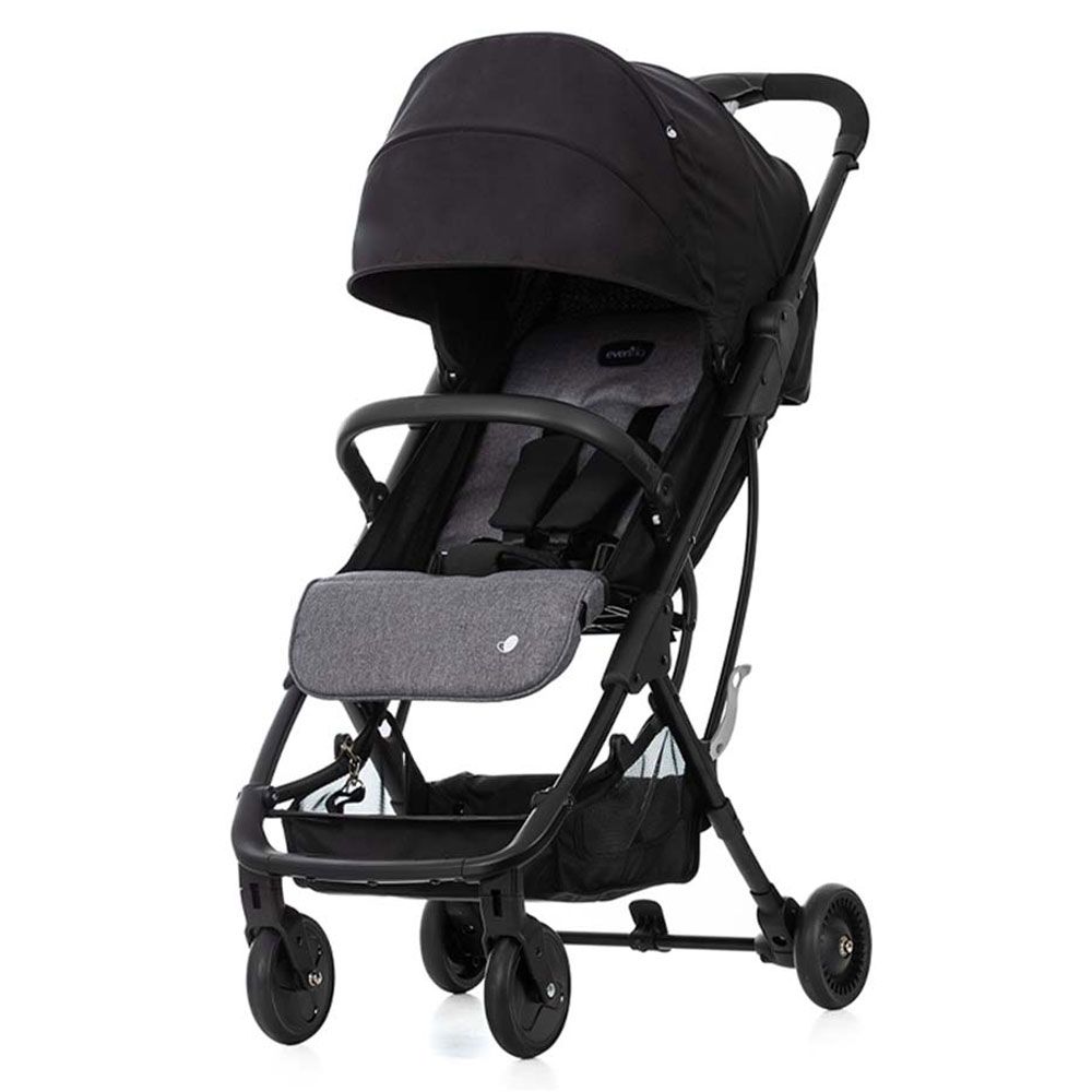 Evenflo Zipon Plus Ultra Compact Stroller 0 15kg Black Buy at Best Price from Mumzworld